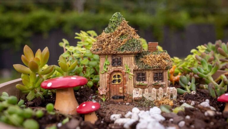 mini fairy garden